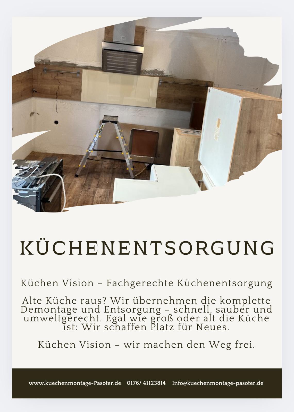 Flyer Küchenentsorgung