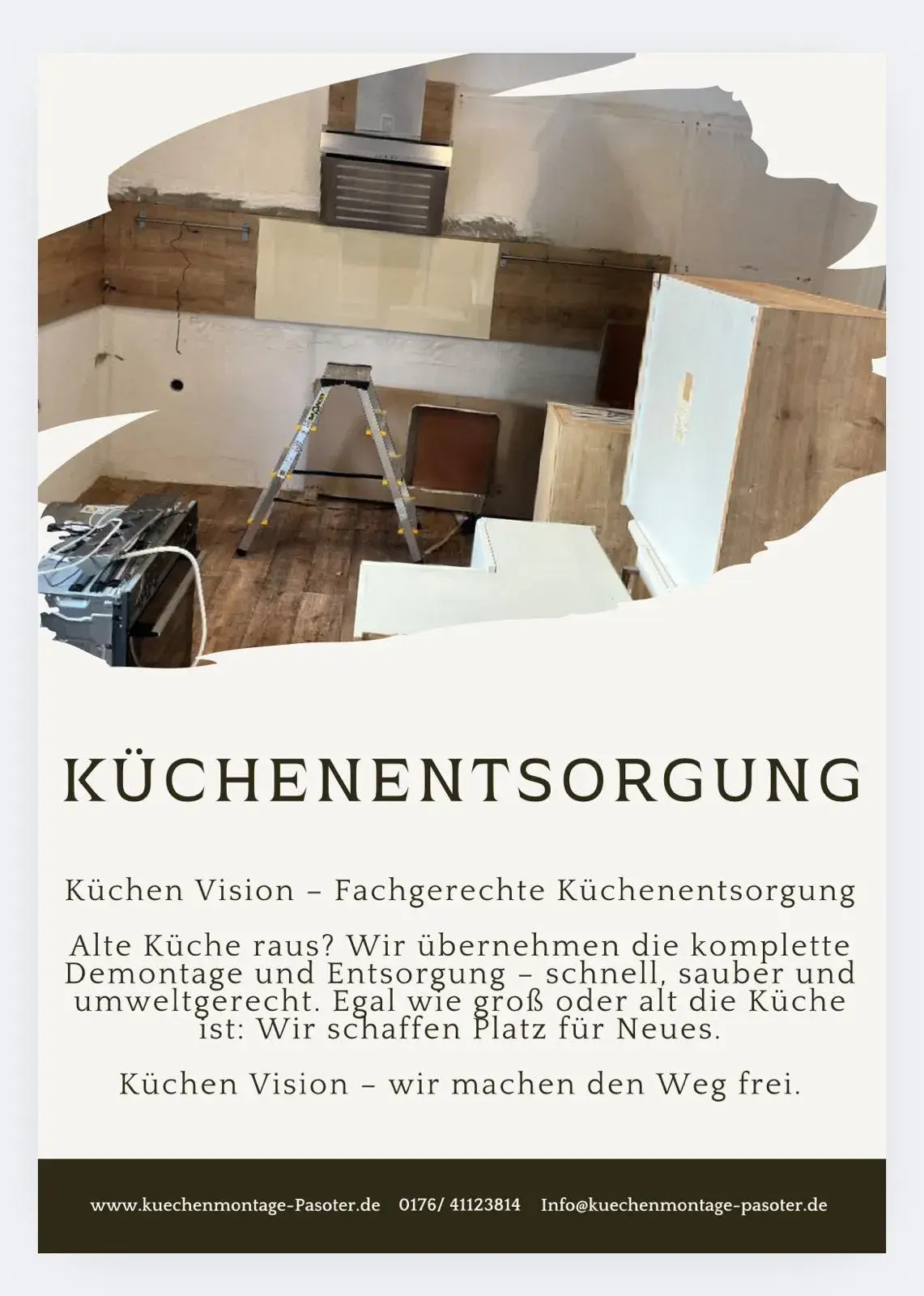 Flyer Küchenentsorgung